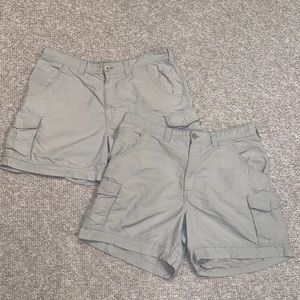 2 pairs Ocean Coast men’s khaki shorts bundle